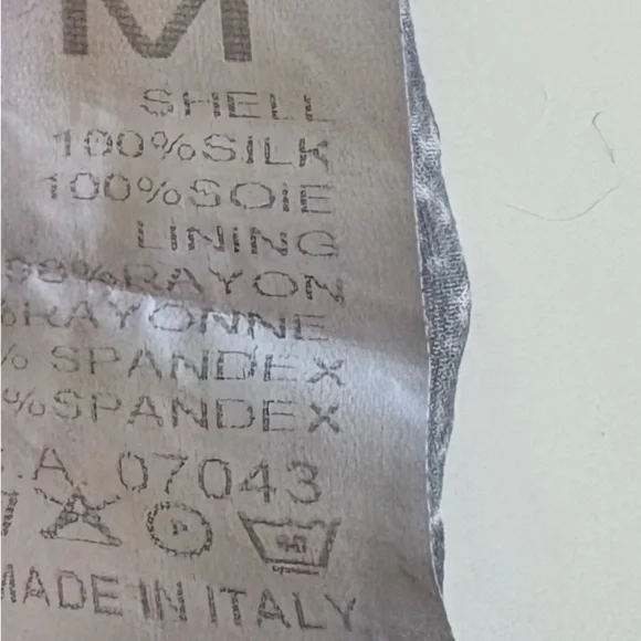 ✨ Vintage Seduction Silk Dress – Made in Italy (Fits S/M) ✨ - Picture 7 of 7